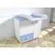 Comoda cu blat de infasat MyKids Lucky Alb-Albastru 0121PE Comoda cu blat de infasat MyKids Lucky Alb-Albastru 0121PE