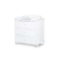 Comoda infasat copii Klups Radek Alb