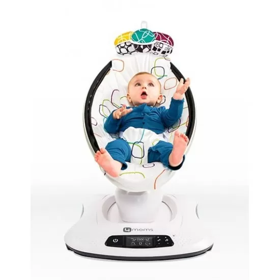Fotoliu Balansoar Bebelusi 4MOMS MamaRoo 4.0 Plush Multicolor Fotoliu Balansoar Bebelusi 4MOMS MamaRoo 4.0 Plush Multicolor
