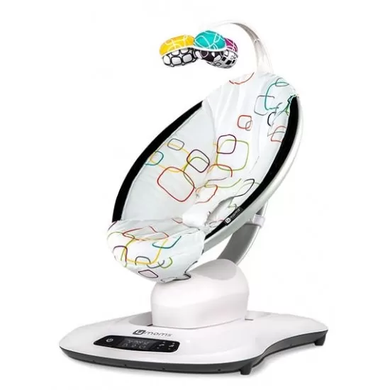 Fotoliu Balansoar Bebelusi 4MOMS MamaRoo 4.0 Plush Multicolor Fotoliu Balansoar Bebelusi 4MOMS MamaRoo 4.0 Plush Multicolor