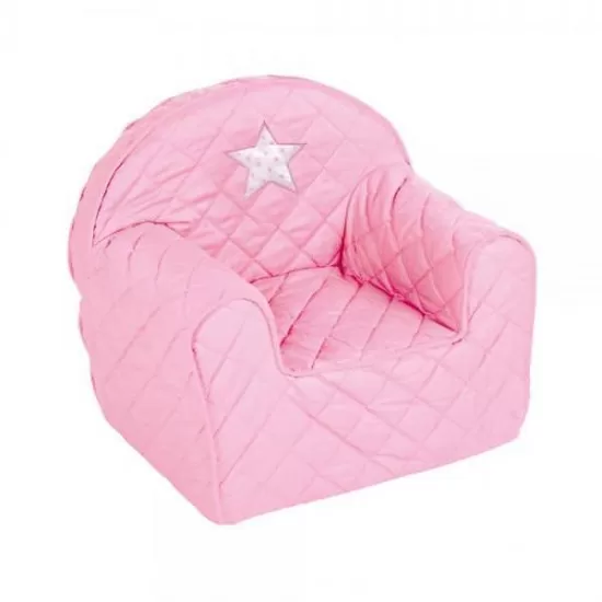 Fotoliu copii Klups Star Pink Fotoliu copii Klups Star Pink