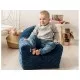 Fotoliu copii Klups Velvet Albastru Marin