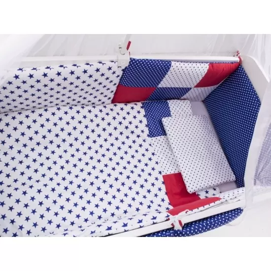 Lenjerie MyKids Baby Star 11 Piese 120x60 cm Lenjerie MyKids Baby Star 11 Piese 120x60 cm