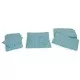 Lenjerie MyKids Crown Blue 7 Piese 120x60 cm