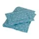 Lenjerie MyKids Crown Blue 7 Piese 120x60 cm