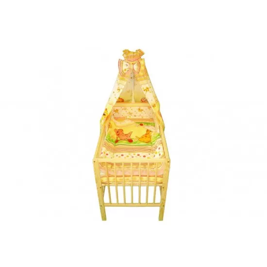 Lenjerie MyKids Dino Roz 5 Piese 120x60 Lenjerie MyKids Dino Roz 5 Piese 120x60
