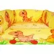 Lenjerie MyKids Dino Roz 5 Piese 120x60 Lenjerie MyKids Dino Roz 5 Piese 120x60