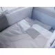 Lenjerie MyKids Dots Blue-Grey 11 Piese 120x60 cm Lenjerie MyKids Dots Blue-Grey 11 Piese 120x60 cm