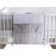Lenjerie MyKids Dots Blue-Grey 11 Piese 120x60 cm Lenjerie MyKids Dots Blue-Grey 11 Piese 120x60 cm