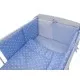 Lenjerie MyKids Light Stars Blue 11 Piese 120x60 cm Lenjerie MyKids Light Stars Blue 11 Piese 120x60 cm