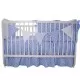 Lenjerie MyKids Light Stars Blue 11 Piese 120x60 cm Lenjerie MyKids Light Stars Blue 11 Piese 120x60 cm