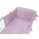 Lenjerie MyKids Light Stars Pink 11 Piese 120x60 cm Lenjerie MyKids Light Stars Pink 11 Piese 120x60 cm