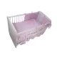 Lenjerie MyKids Light Stars Pink 11 Piese 120x60 cm Lenjerie MyKids Light Stars Pink 11 Piese 120x60 cm