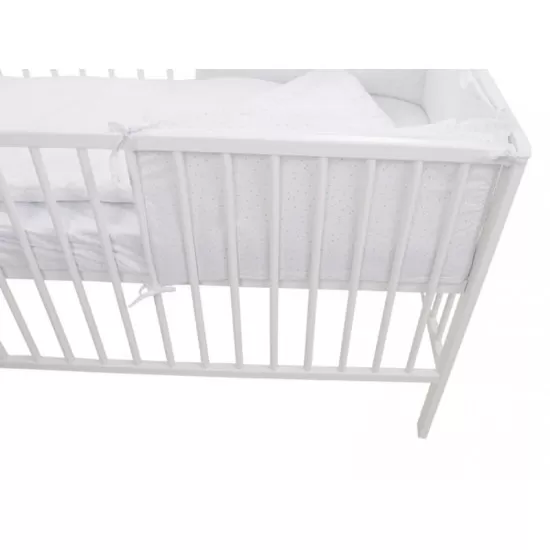 Lenjerie MyKids Little Stars Verde 4 Piese 120x60 Lenjerie MyKids Little Stars Verde 4 Piese 120x60