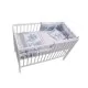 Lenjerie MyKids Teddy Hug Gri M1 4 Piese 120x60 Lenjerie MyKids Teddy Hug Gri M1 4 Piese 120x60
