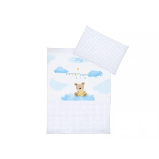 Lenjerie Pat 3 Piese Klups Teddy Blue
