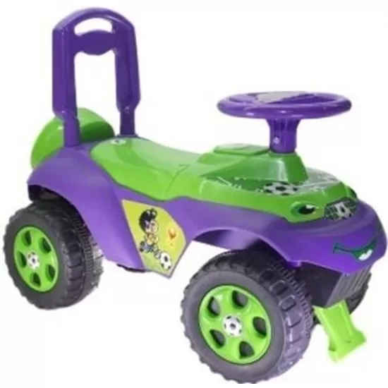 Masinuta de impins MyKids Music Verde Violet Masinuta de impins MyKids Music Verde Violet