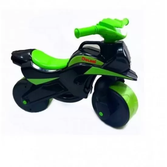 Motocicleta de impins MyKids Music 0139/59 Verde Negru Motocicleta de impins MyKids Music 0139/59 Verde Negru