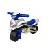 Motocicleta de impins MyKids Police Music 0139/51 Alb Albastru Motocicleta de impins MyKids Police Music 0139/51 Alb Albastru