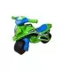 Motocicleta de impins MyKids Police Music 0139/52 Verde Albastru Motocicleta de impins MyKids Police Music 0139/52 Verde Albastru