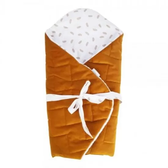Patura de infasat Klups Velvet V107 Honey Patura de infasat Klups Velvet V107 Honey