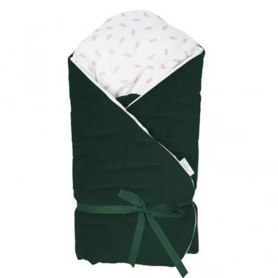 Patura de infasat Klups Velvet V109 Verde Patura de infasat Klups Velvet V109 Verde