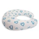 Perna de alaptare mica MyKids Inimi Blue Perna de alaptare mica MyKids Inimi Blue