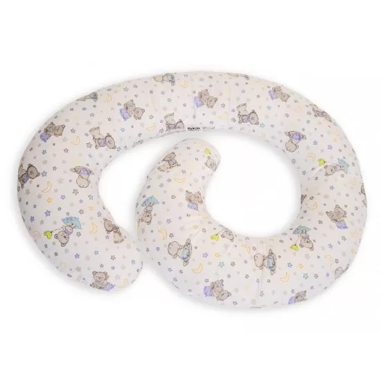 Perna de alaptare multifunctionala MyKids Teddy Stars Perna de alaptare multifunctionala MyKids Teddy Stars