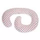 Perna de alaptare multifunctionala MyKids White Grey-Pink Perna de alaptare multifunctionala MyKids White Grey-Pink