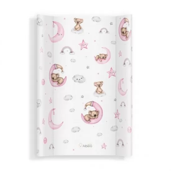 Saltea de infasat bebe cu intaritura 70x47,5 C008 Heaven World Pink Saltea de infasat bebe cu intaritura 70x47,5 C008 Heaven World Pink