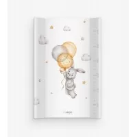 Saltea de infasat bebe cu intaritura 70x47,5 Klups Bunny 420