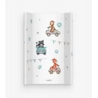 Saltea de infasat bebe cu intaritura 70x47,5 Klups Cars 416