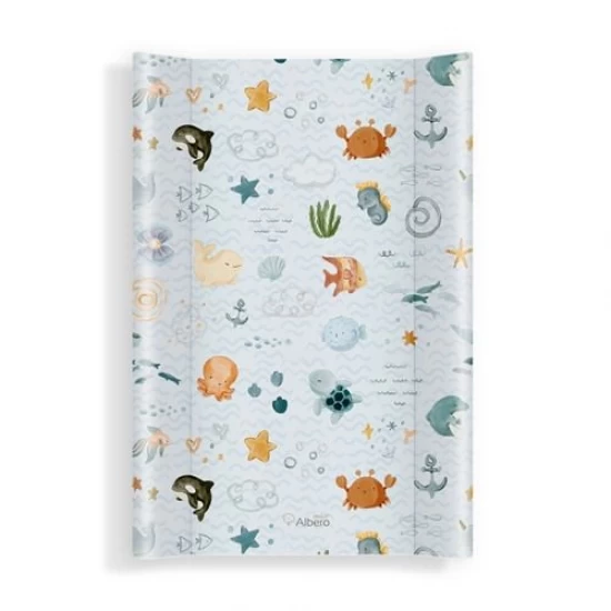 Saltea de infasat bebe cu intaritura 70x47,5 Klups Crab and Friends CP7 Saltea de infasat bebe cu intaritura 70x47,5 Klups Crab and Friends CP7
