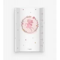 Saltea de infasat bebe cu intaritura 70x47,5 Klups Fairy 418