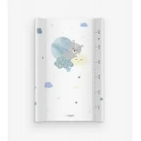 Saltea de infasat bebe cu intaritura 70x47,5 Klups Teddy Bear 419