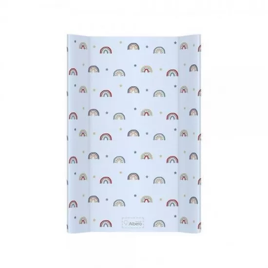 Saltea de infasat bebe cu intaritura 70x47,5 Rainbow Blue 403 Saltea de infasat bebe cu intaritura 70x47,5 Rainbow Blue 403