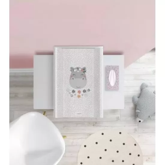 Saltea de infasat bebe cu intaritura 70x48 Klups Hippo Saltea de infasat bebe cu intaritura 70x48 Klups Hippo