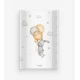 Saltea de infasat bebe moale 70x47,5 Klups Bunny