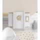 Saltea de infasat bebe moale 70x47,5 Klups Lion A002