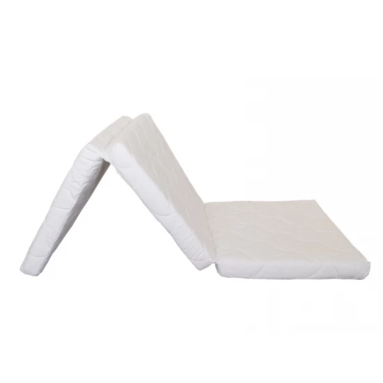 Saltea Pliabila pentru copii Cocos-Burete-Cocos 120x60x6cm Husa Microfibra Matlasata