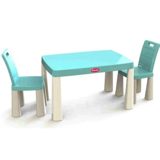 Set masa copii si scaune MyKids Turqoise Set masa copii si scaune MyKids Turqoise