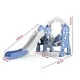 Tobogan MyKids cu legan, cos de baschet, jucarie muzicala Blue Tobogan MyKids cu legan, cos de baschet, jucarie muzicala Blue