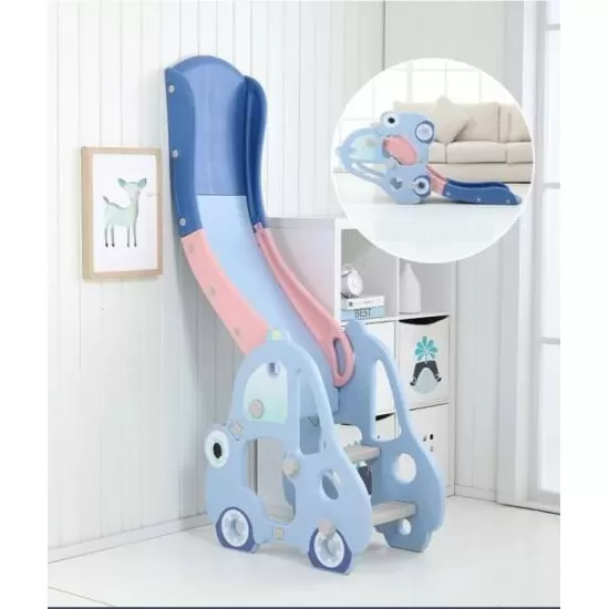 Tobogan MyKids masina cu cos de baschet OM002 Blue Tobogan MyKids masina cu cos de baschet OM002 Blue