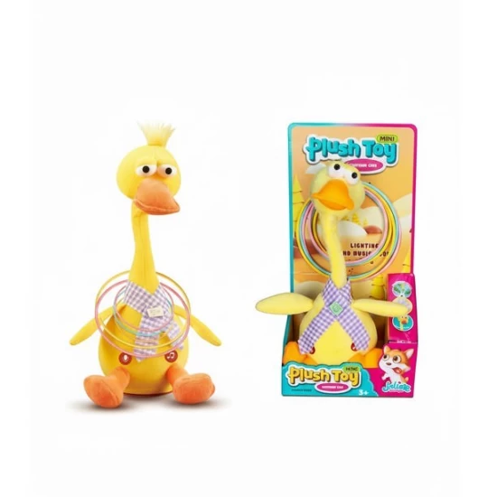 Jucarie interactiva Rata de plus dansatoare cu functie inregistrare