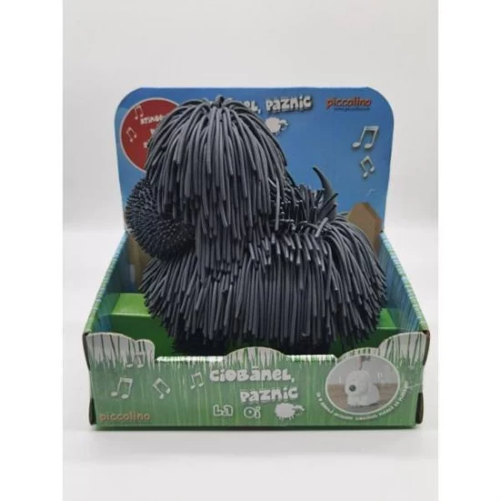Jucarie interactiva catelus Ciobanel Negru
