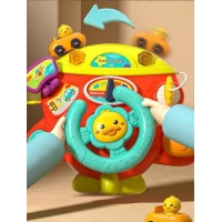Jucarie educativa multifunctionala pentru copii - Volan Interactiv cu Sunete si Lumini