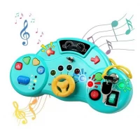 Jucarie interactiva centru de activitati cu panou de bord si volan