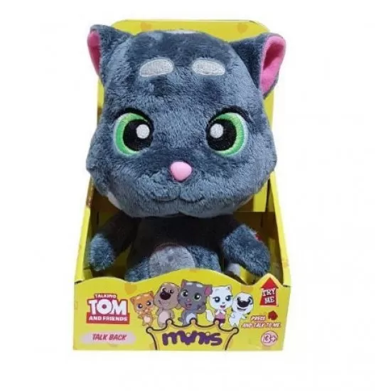 Jucarie interactiva de plus Talking Tom Minis Jucarie interactiva de plus Talking Tom Minis