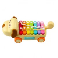 Jucarie muzicala catelus cu xilofon