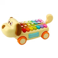 Jucarie muzicala catelus cu xilofon